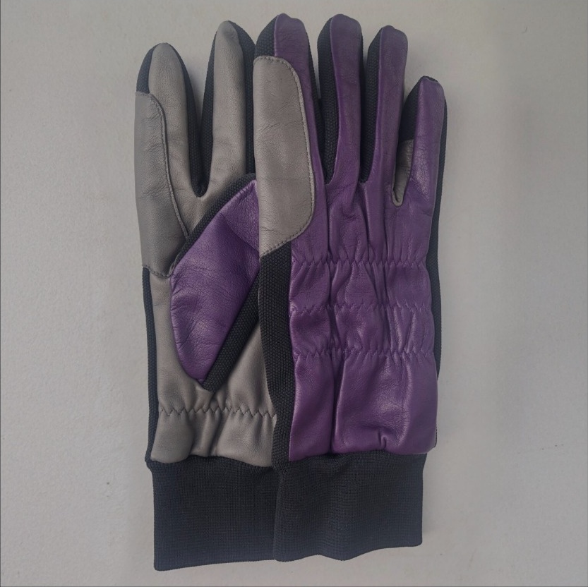 Baltimore-Inspired Signature Leather equestrian gloves