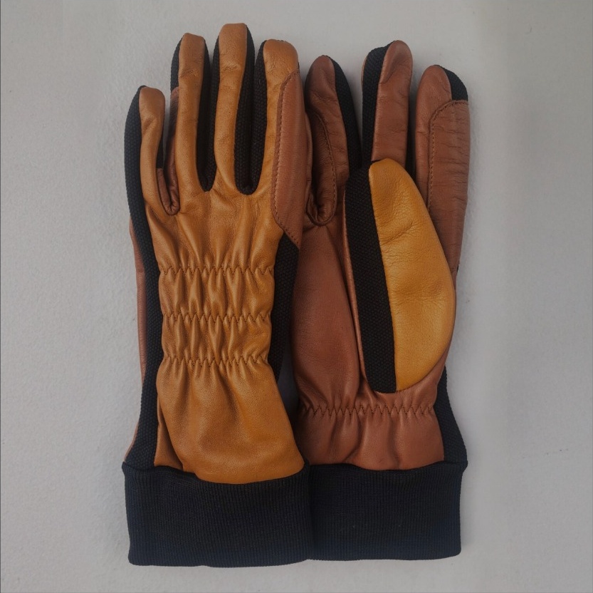Cleveland-Inspired Signature Leather equestrian gloves