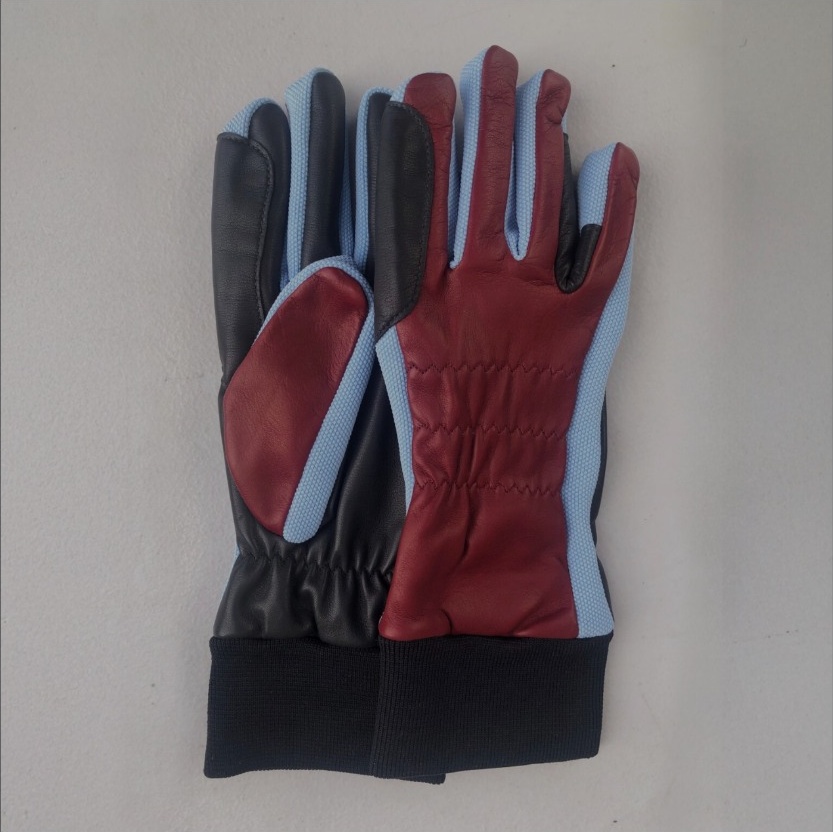 Tennessee-Inspired Signature Leather equestrian gloves